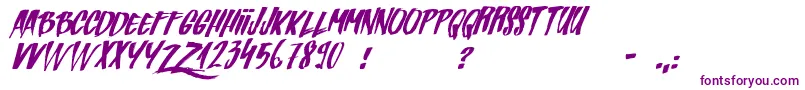 Zondas Font – Purple Fonts