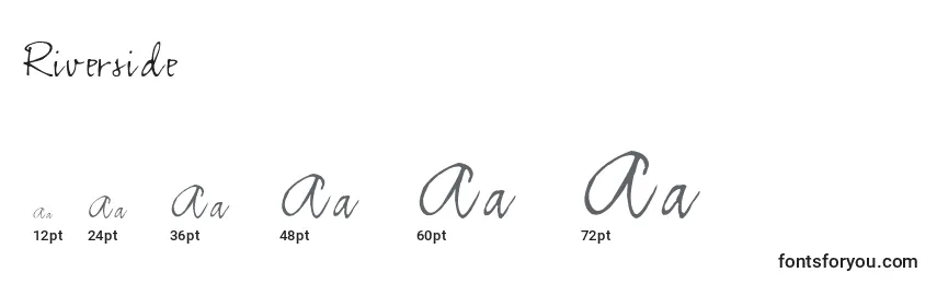 Riverside Font Sizes
