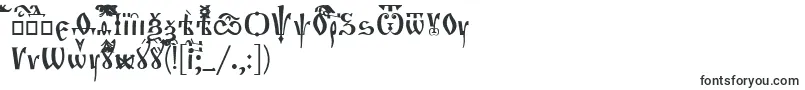 Шрифт OrthodoxLoose – пасхальные шрифты