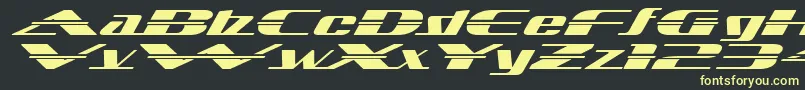 fuente Sandoval ffy – Fuentes Amarillas Sobre Fondo Negro