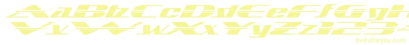Sandoval ffy-Schriftart – Gelbe Schriften