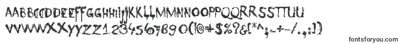 Czcionka DkNyctophobia – czcionki dla Adobe Acrobat