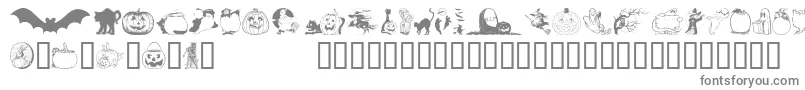 En savoir plus sur la police HelloweenVersion2 Police HelloweenVersion2 – polices grises sur fond blanc