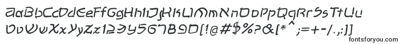 Шрифт ShalomOblique – трендовые шрифты