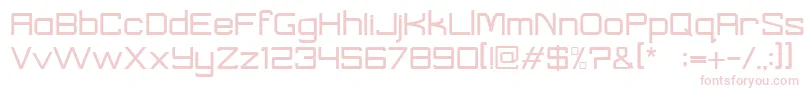 Police TaylorRegular – polices roses sur fond blanc
