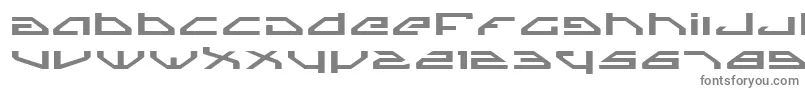 Czcionka Spyv3e – szare czcionki na białym tle