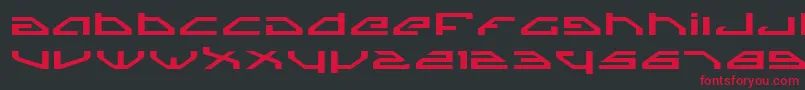 Spyv3e Font – Red Fonts on Black Background