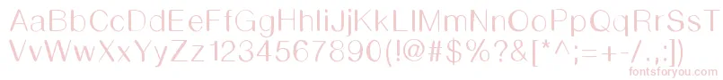 Shmooper Font – Pink Fonts on White Background