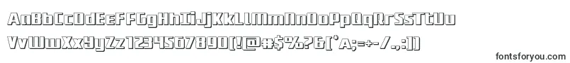 Шрифт Subadai3D – 3D шрифты