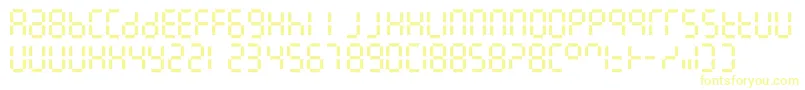 7linedigital Font – Yellow Fonts