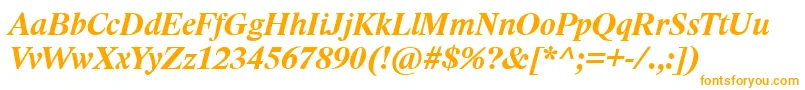 LidoStfCeBoldItalic Font – Orange Fonts