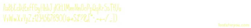 Komixcon Font – Yellow Fonts