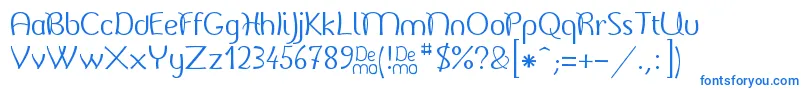 BelladoneDemo Font – Blue Fonts