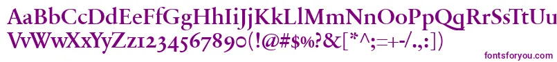 SabonnextLtDemiOldStyleFigures Font – Purple Fonts