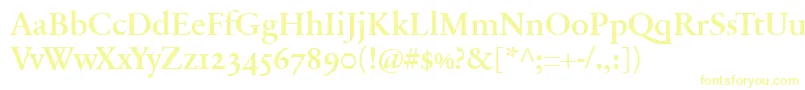 SabonnextLtDemiOldStyleFigures Font – Yellow Fonts