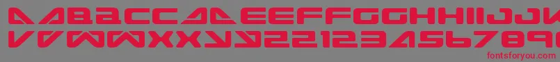 SeaDog2001 Font – Red Fonts on Gray Background
