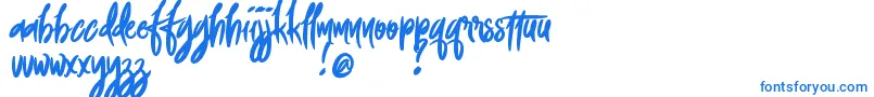 FoxingDemoVersion Font – Blue Fonts