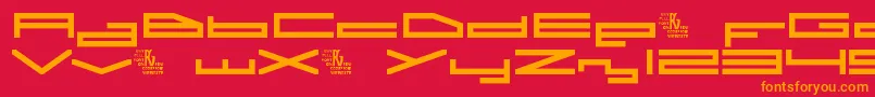 More about A.I.Rebellion Font A.I.Rebellion Font – Orange Fonts on Red Background