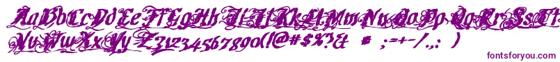 Cretinoink Font – Purple Fonts