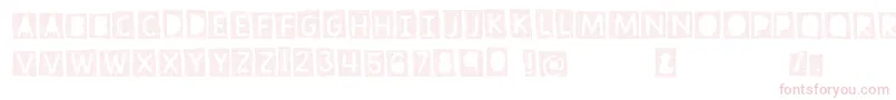 TramitaClub Font – Pink Fonts on White Background