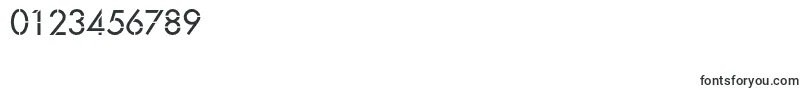 Favorittrafc Font – Fonts for Numbers and Digits
