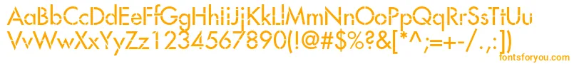 More about Favorittrafc Font Favorittrafc Font – Orange Fonts on White Background