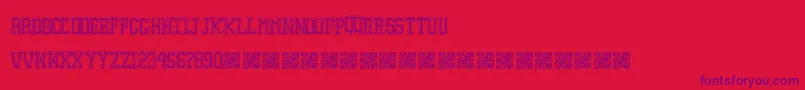 fuente Education – Fuentes Moradas Sobre Fondo Rojo