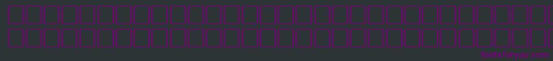IndoRegular Font – Purple Fonts on Black Background