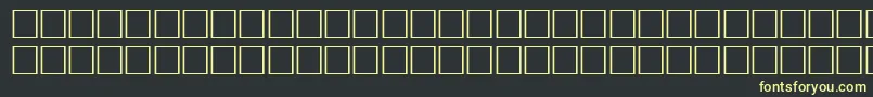 IndoRegular Font – Yellow Fonts on Black Background