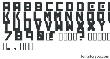 Genocide font – square Fonts