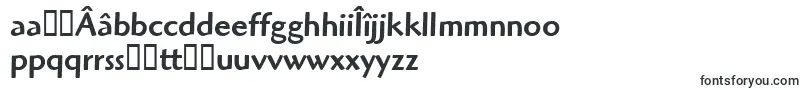 HighlanderMdItcTtMedium-Schriftart – rumänische Schriften