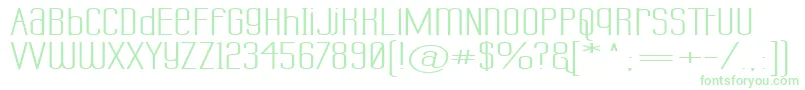 LabtopUnicaseSuperwide Font – Green Fonts