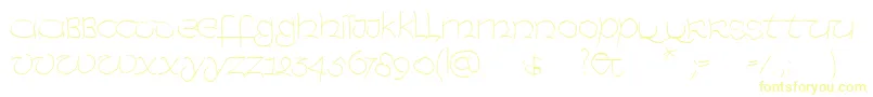 UncialexpressLight Font – Yellow Fonts