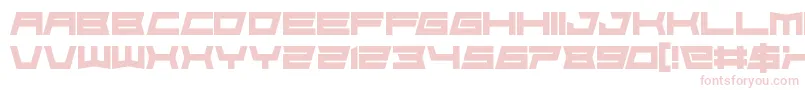 FoughtknightDie Font – Pink Fonts on White Background