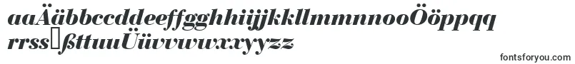 Шрифт BediniBoldItalic – немецкие шрифты