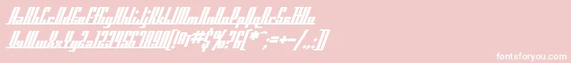 SfAmericanaDreamsBold Font – White Fonts on Pink Background