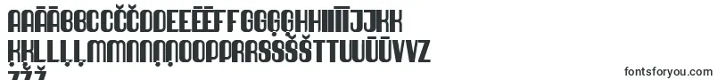 フォントQuimbieUltraHeavy – ラトビアのフォント