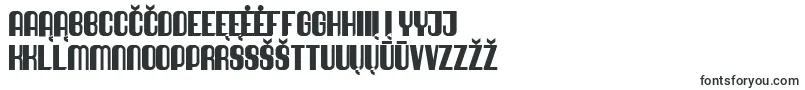 QuimbieUltraHeavy-Schriftart – litauische Schriften