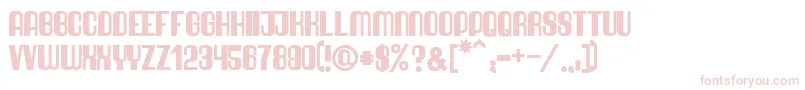 QuimbieUltraHeavy Font – Pink Fonts on White Background