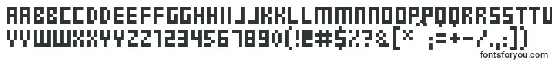 PixelGosub-fontti – OTF-fontit