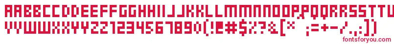 PixelGosub Font – Red Fonts