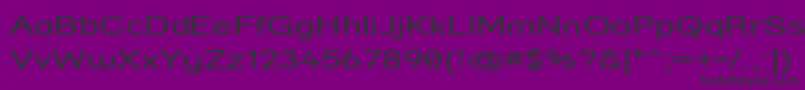 StreetCompressed Font – Black Fonts on Purple Background