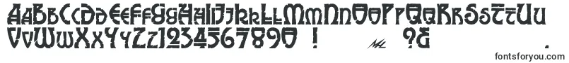 Шрифт Elric – кельтские шрифты