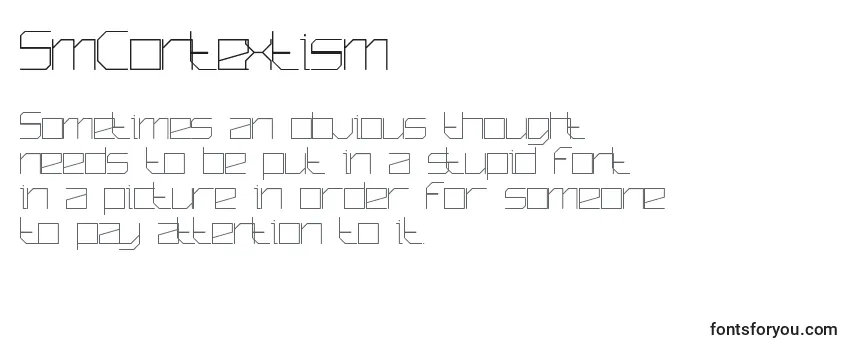 SmContextism Font