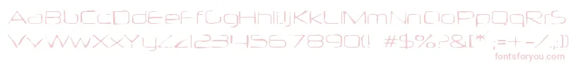 More about Neuropolgaunt Font Neuropolgaunt Font – Pink Fonts on White Background