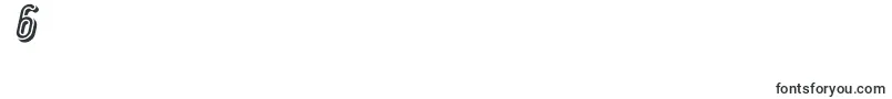 RulerVolumeNegative Font – Fonts for Digit 6