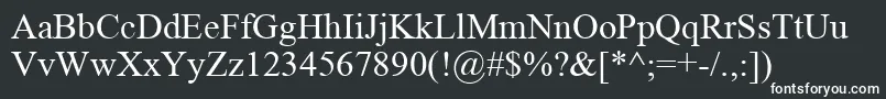 MongolianBaiti Font – White Fonts
