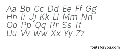 OgonekItalic-fontti