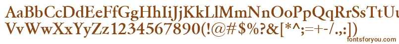GaramondClassicoBold Font – Brown Fonts