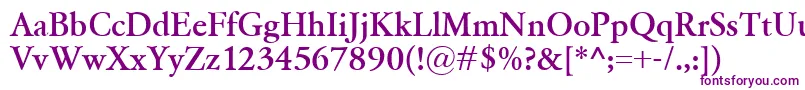 GaramondClassicoBold Font – Purple Fonts